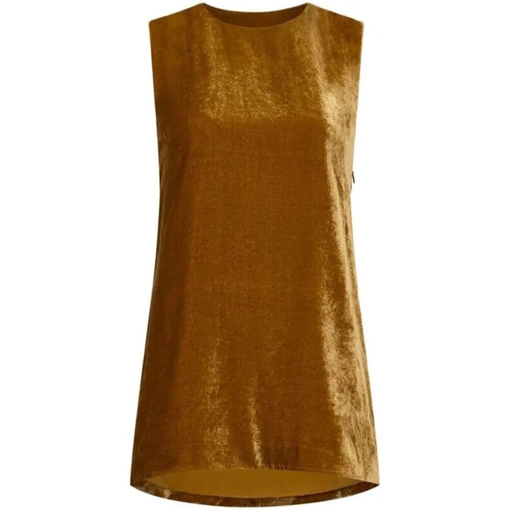 Proenza Schouler Velvet Twist Back Top Size 8